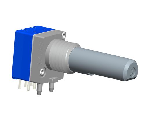 16 Dedent Rotary Pulse Encoder Metal Shaft Sealed With 20000 Cycles