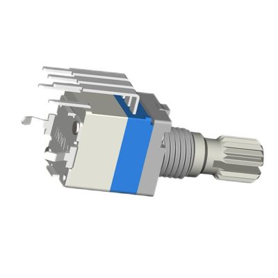 Metal Shaft Sealed Rotary Potentiometer With Switch Single Unit RV9312NS