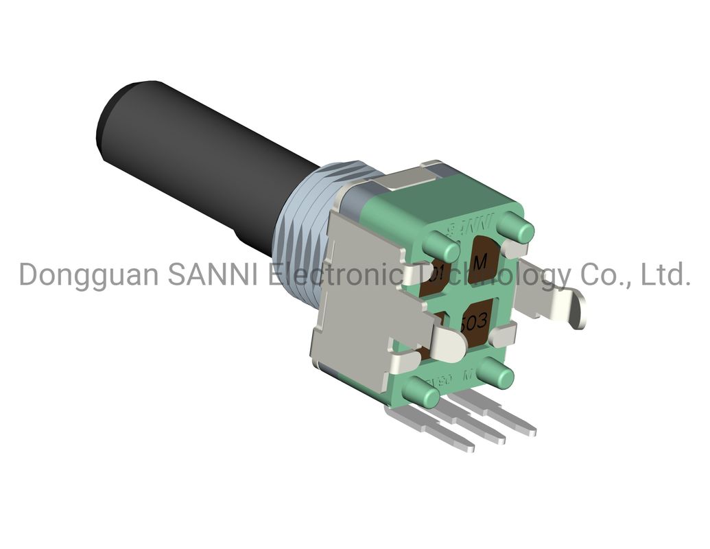 Rotary 9mm Potentiometer Vertical Insulated Shaft Sealed RV90XB2N0FB