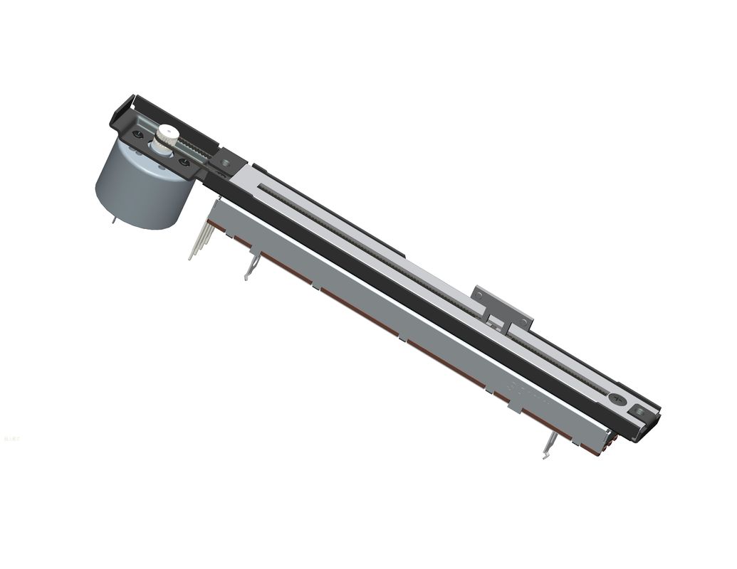 Single Unit 100mm Slide Potentiometer , Motorized Linear Potentiometer RoHS Compliant