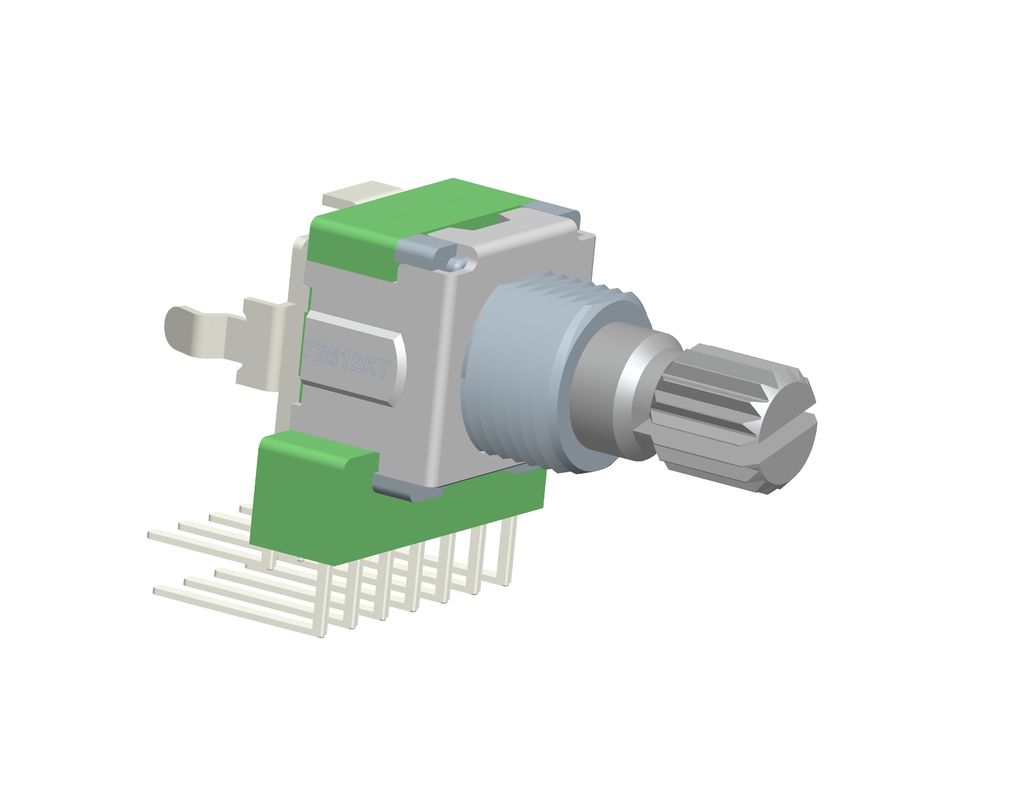 RS121AB7 12mm Electronic Rotary Switch Sealed Band For Channel Selection