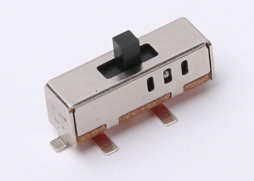SMD PCB Soldering SPDT Slide Switch 1 Pole 3 Position SS13D27