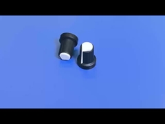 Anpassungsfähige Kunststoff-Persönlichkeits-Potentiometer-Dials 20 mm Knopfhöhe